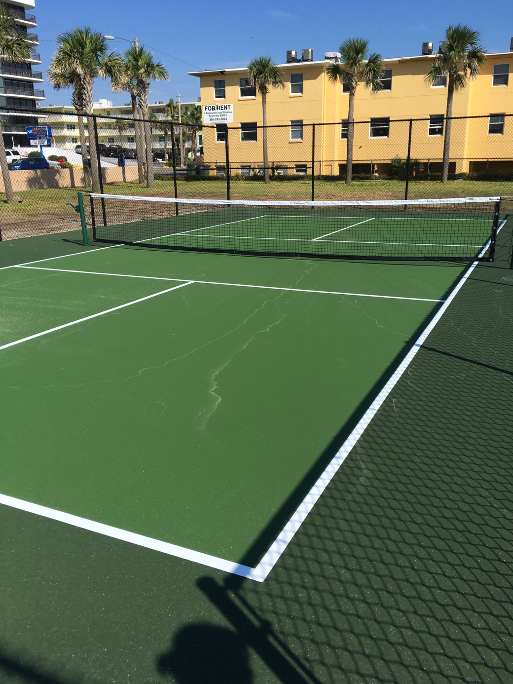 Pickleball courts at Schnebly Park Daytona Beach, FL
