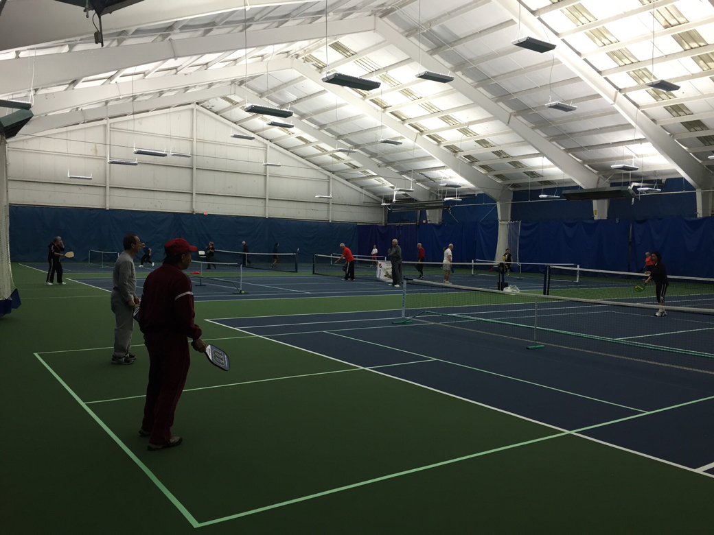 Pickleball courts at Quad Cities Tennis Club Moline, IL