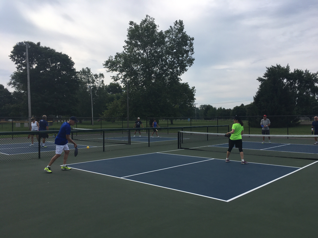 Pickleball courts at Plainfield Swinford Park Plainfield, IN