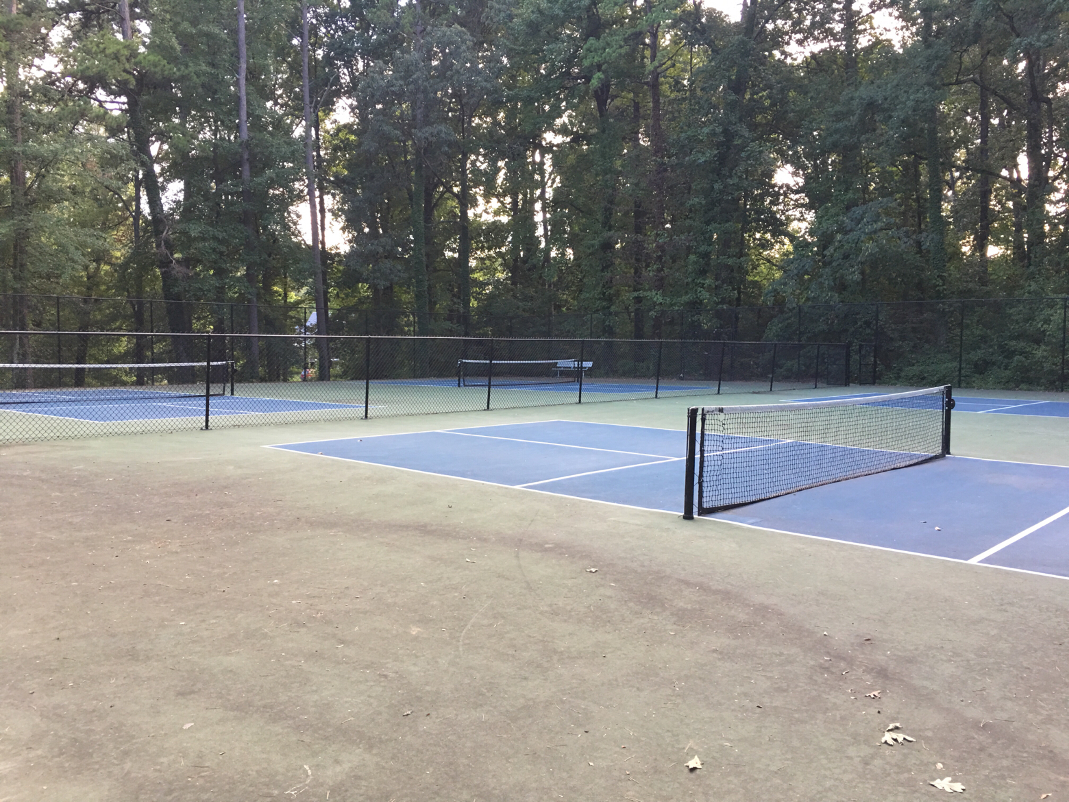 Pickleball courts at Armstrong Park High Point, NC