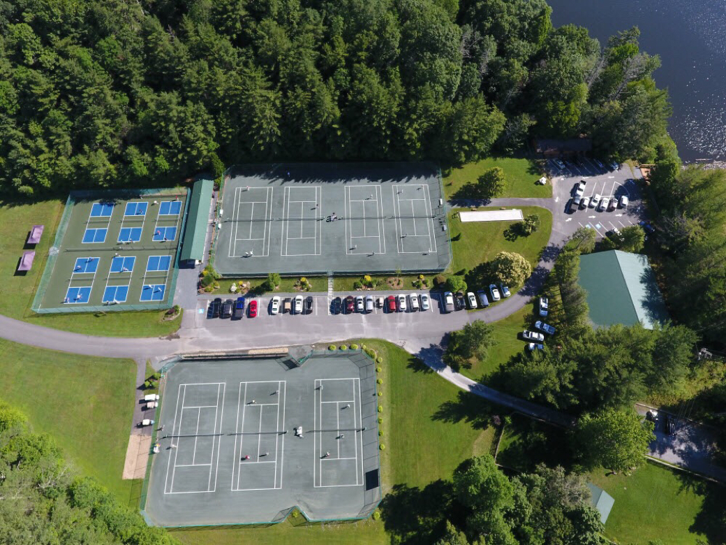 Pickleball courts at Linville Land Harbor Linville, NC