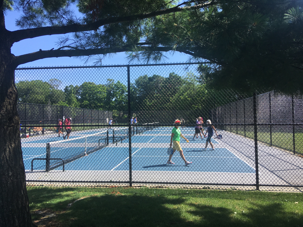 Pickleball courts at Angela Hibbard Park Brick, NJ
