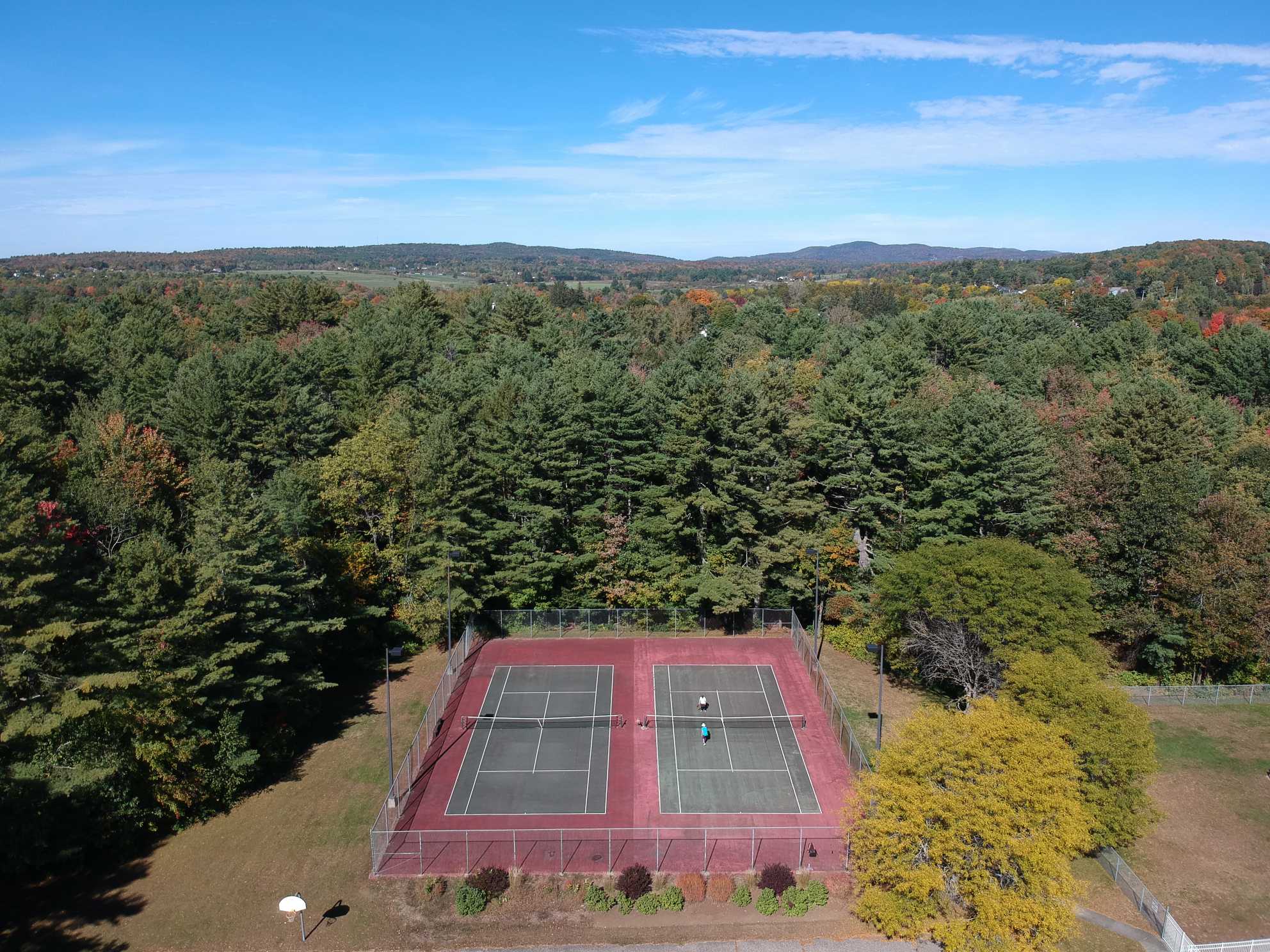 Pickleball courts at Sandhill Park Essex Junction, VT