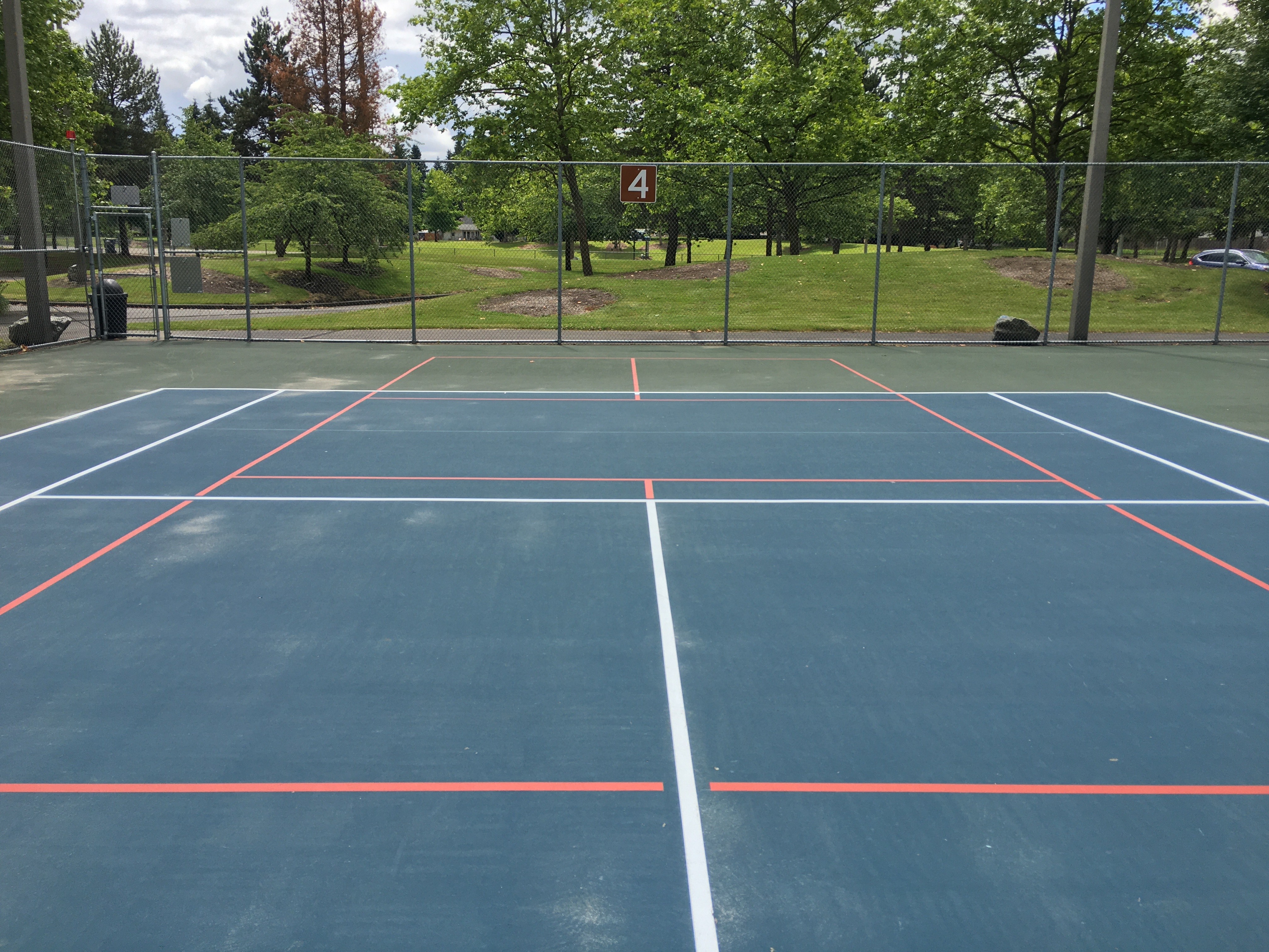 Pickleball courts at Game Farm Park Auburn, WA