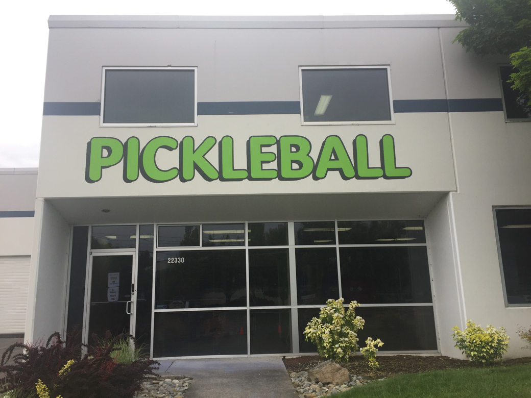 Pickleball courts at Pickleball Central / Pickleball Station Kent, WA