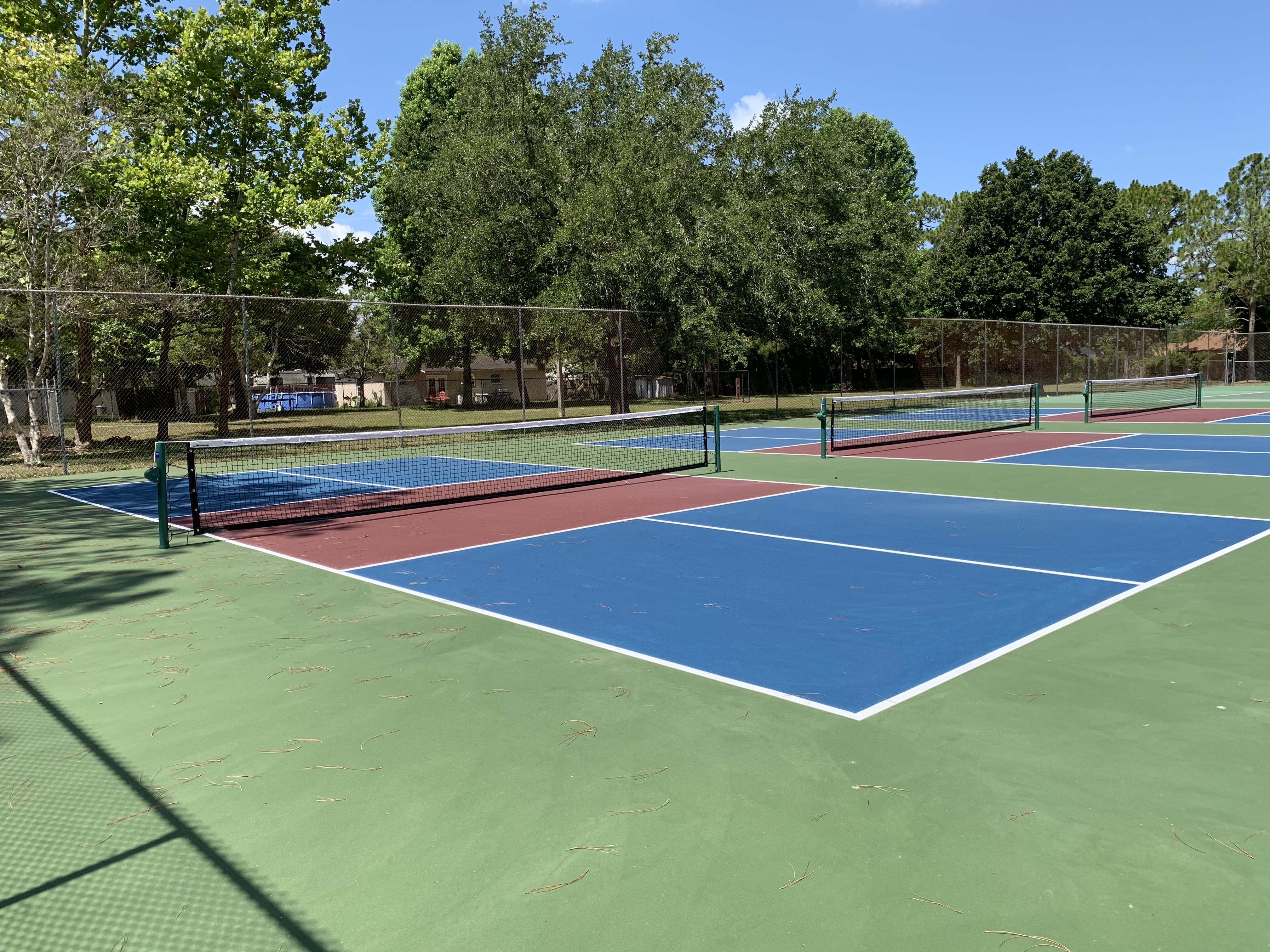 Pickleball courts at Lee P Moore Park - Sanford, FL