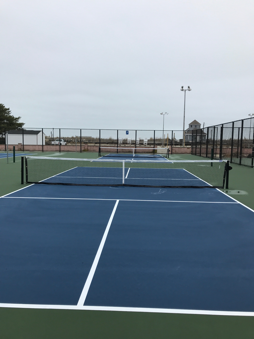 Pickleball courts at Ventnor City Tennis Courts Ventnor City NJ