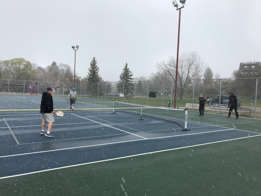 Pickleball courts at Rand Paonia CO
