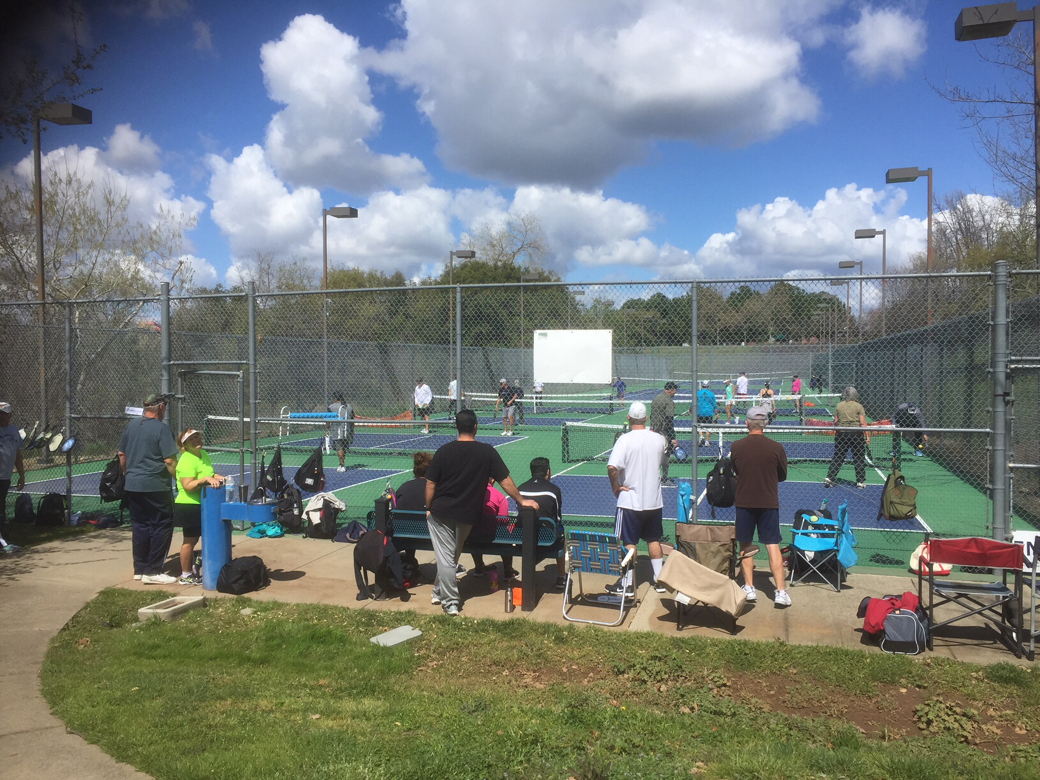 Pickleball courts at Lembi Park Folsom, CA