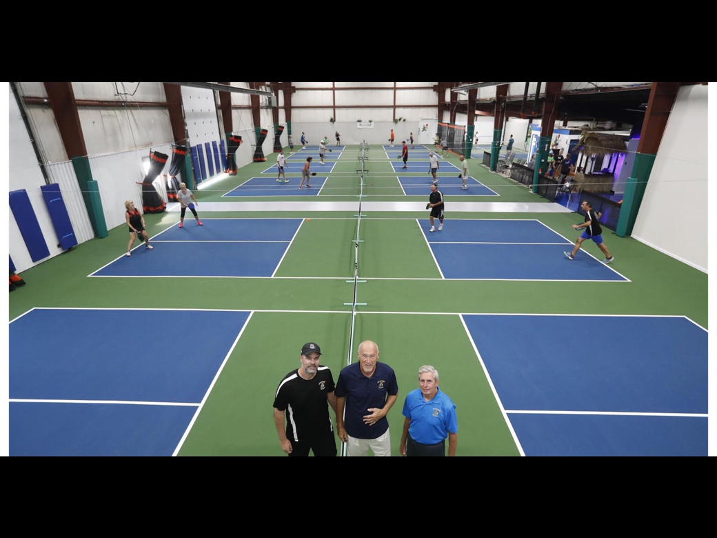 Pickleball courts at Pickleball Island Grand Island, NY
