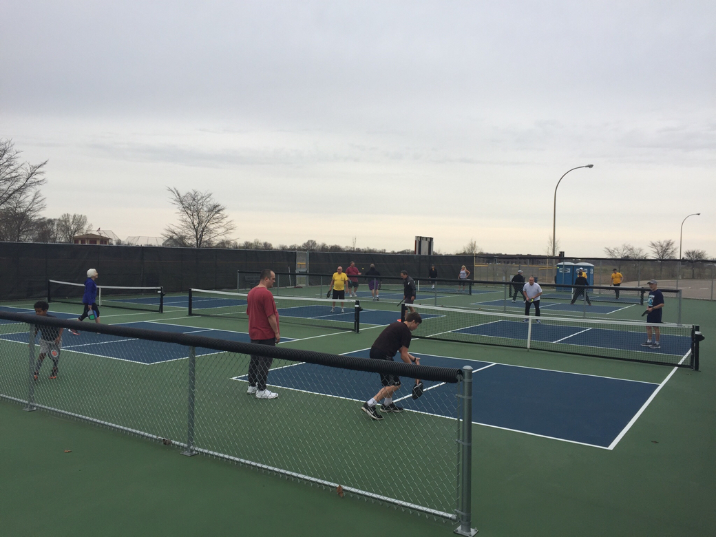 Pickleball courts at Fenway Park Forest Lake, MN