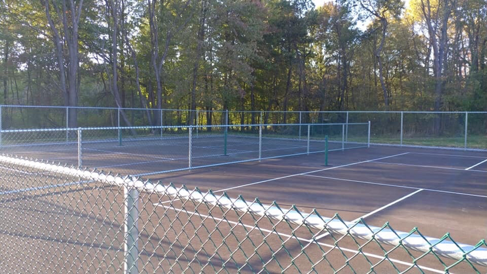 Pickleball courts at Buhl Park Hermitage, PA